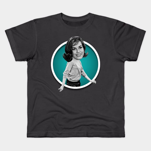 Dick Van Dyke Show - Laura Petrie Kids T-Shirt by Zbornak Designs